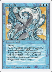 Wall of Air - Revised Edition (3ED) #90 - Uncommon Magic: The Gathering Trading Card