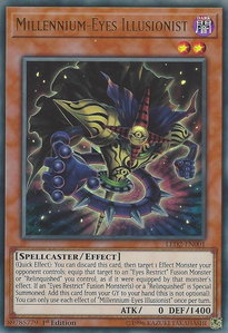 Millennium-Eyes Illusionist - Legendary Duelists: Ancient Millennium (LDAM) #LED2-EN001 - Ultra Rare YuGiOh Trading Card