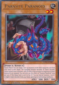 Parasite Paranoid - Legendary Duelists: Ancient Millennium (LDAM) #LED2-EN007 - Rare YuGiOh Trading Card