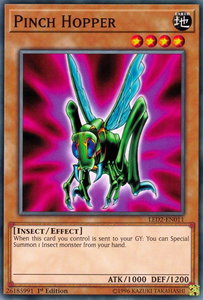 Pinch Hopper - Legendary Duelists: Ancient Millennium (LDAM) #LED2-EN011 - Common / Short Print YuGiOh Trading Card