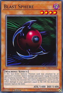 Blast Sphere - Legendary Duelists: Ancient Millennium (LDAM) #LED2-EN018 - Common / Short Print YuGiOh Trading Card