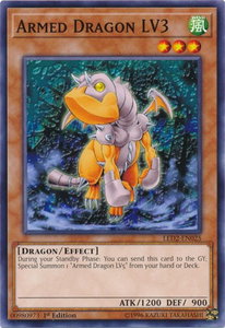 Armed Dragon LV3 - Legendary Duelists: Ancient Millennium (LDAM) #LED2-EN025 - Common / Short Print YuGiOh Trading Card