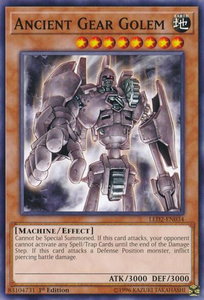Ancient Gear Golem - Legendary Duelists: Ancient Millennium (LDAM) #LED2-EN034 - Common / Short Print YuGiOh Trading Card