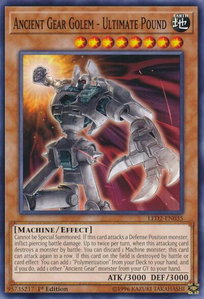 Ancient Gear Golem - Ultimate Pound - Legendary Duelists: Ancient Millennium (LDAM) #LED2-EN035 - Common / Short Print YuGiOh Trading Card
