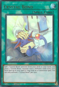 Crystal Bond - Legendary Duelists: Ancient Millennium (LDAM) #LED2-EN039 - Ultra Rare YuGiOh Trading Card