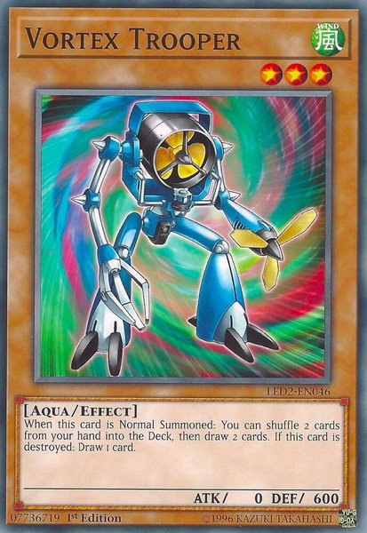 Vortex Trooper - Legendary Duelists: Ancient Millennium YuGiOh trading card
