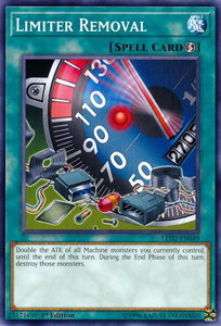 Limiter Removal - Legendary Duelists: Ancient Millennium (LDAM) #LED2-EN049 - Common / Short Print YuGiOh Trading Card