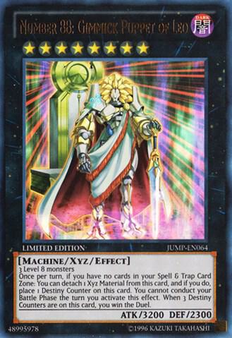 Number 88: Gimmick Puppet of Leo - Shonen Jump Magazine Promos YuGiOh trading card