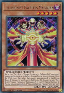 Illusionist Faceless Magician - Legendary Duelists: Ancient Millennium (LDAM) #LED2-EN002 - Rare YuGiOh Trading Card