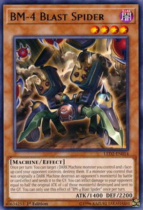 BM-4 Blast Spider - Legendary Duelists: Ancient Millennium (LDAM) #LED2-EN014 - Rare YuGiOh Trading Card