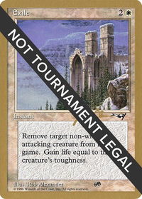 Exile - 1997 Jakub Slemr (ALL) (SB) - World Championship Decks (WCD) #js3sb - Special Magic: The Gathering Trading Card