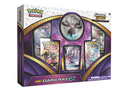 Shining Legends Figure Collection: Shiny Darkrai GX - Shining Legends Pokémon trading card