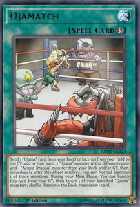 Ojamatch - Legendary Duelists: Ancient Millennium (LDAM) #LED2-EN023 - Rare YuGiOh Trading Card