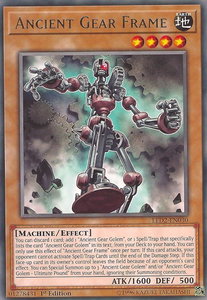 Ancient Gear Frame - Legendary Duelists: Ancient Millennium (LDAM) #LED2-EN030 - Rare YuGiOh Trading Card