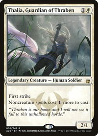 Thalia, Guardian of Thraben - Masters 25 (A25) #36 - Rare Magic: The Gathering Trading Card
