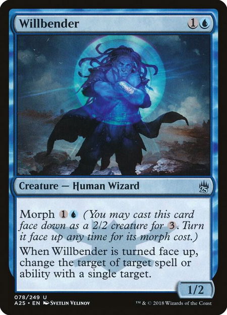 Willbender - Masters 25 Magic: The Gathering trading card