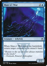 Man-o'-War - Masters 25 (A25) #64 - Common Magic: The Gathering Trading Card