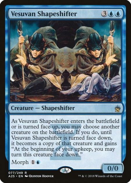 Vesuvan Shapeshifter - Masters 25 Magic: The Gathering trading card