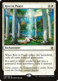 Rest in Peace - Masters 25 (A25) #32 - Rare Magic: The Gathering Trading Card