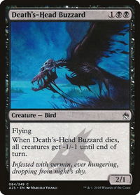 Death's-Head Buzzard - Masters 25 (A25) #84 - Common Magic: The Gathering Trading Card
