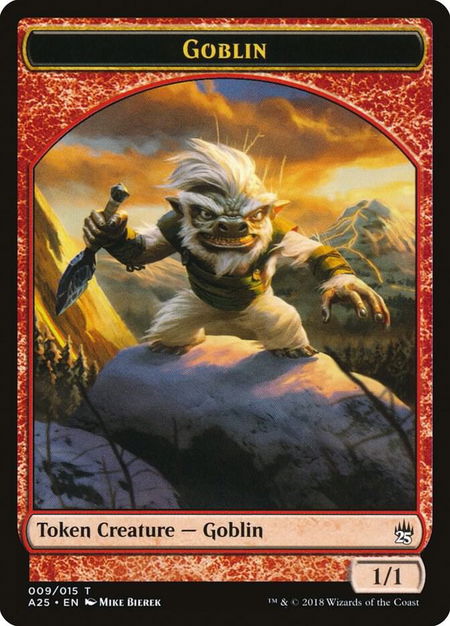 Goblin Token (009) - Masters 25 Magic: The Gathering trading card