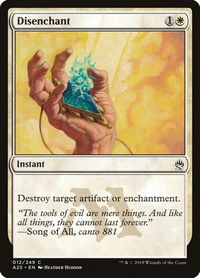 Disenchant - Masters 25 (A25) #12 - Common Magic: The Gathering Trading Card