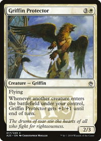 Griffin Protector - Masters 25 (A25) #17 - Common Magic: The Gathering Trading Card