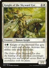 Knight of the Skyward Eye - Masters 25 (A25) #19 - Common Magic: The Gathering Trading Card