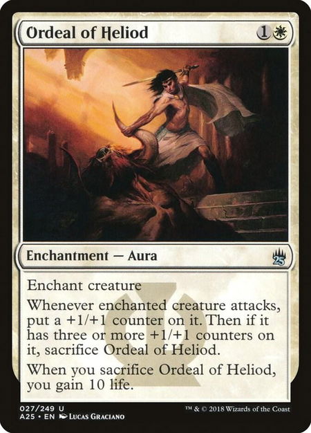 Ordeal of Heliod - Masters 25 Magic: The Gathering trading card