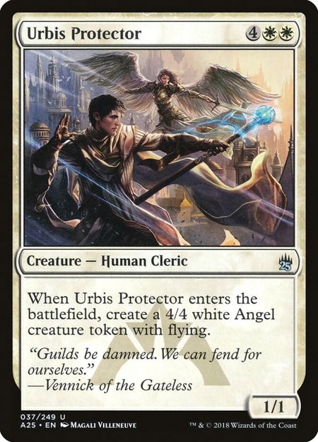 Urbis Protector - Masters 25 Magic: The Gathering trading card