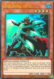 The King of D. - LC06-EN002 - Legendary Collection Kaiba (LC06) #LC06-EN002 - Ultra Rare YuGiOh Trading Card