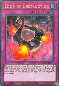 Loop of Destruction (Ultra Rare) - Legendary Collection Kaiba (LC06) #LC06-EN005 - Ultra Rare YuGiOh Trading Card