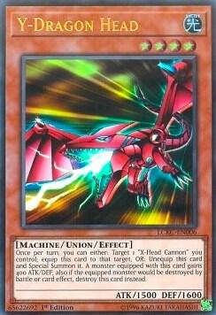 Y-Dragon Head trading card from Legendary Collection Kaiba Y-Dragon Head - Legendary Collection Kaiba YuGiOh trading card