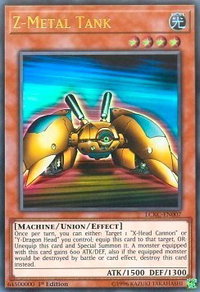 Z-Metal Tank - Legendary Collection Kaiba (LC06) #LCKC-EN007 - Ultra Rare YuGiOh Trading Card