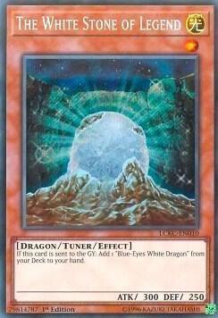 The White Stone of Legend - Legendary Collection Kaiba YuGiOh trading card