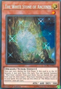 The White Stone of Ancients - Legendary Collection Kaiba (LC06) #LCKC-EN011 - Secret Rare YuGiOh Trading Card
