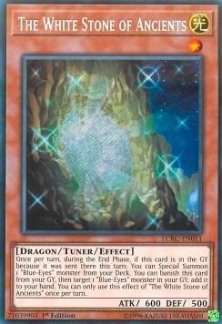 The White Stone of Ancients - Legendary Collection Kaiba YuGiOh trading card