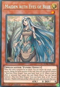 Maiden with Eyes of Blue - Legendary Collection Kaiba (LC06) #LCKC-EN012 - Secret Rare YuGiOh Trading Card