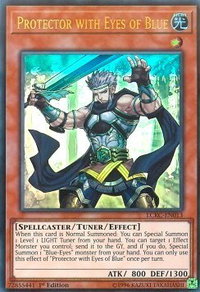 Protector with Eyes of Blue - Legendary Collection Kaiba (LC06) #LCKC-EN013 - Ultra Rare YuGiOh Trading Card