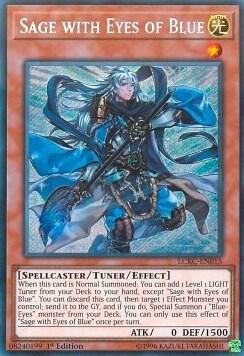 Sage with Eyes of Blue - Legendary Collection Kaiba YuGiOh trading card