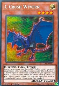 C-Crush Wyvern - Legendary Collection Kaiba YuGiOh trading card