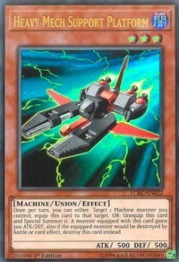 Heavy Mech Support Platform - Legendary Collection Kaiba (LC06) #LCKC-EN022 - Ultra Rare YuGiOh Trading Card