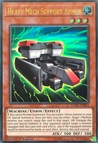 Heavy Mech Support Armor - Legendary Collection Kaiba (LC06) #LCKC-EN023 - Ultra Rare YuGiOh Trading Card