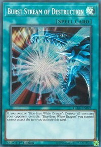 Burst Stream of Destruction - Legendary Collection Kaiba (LC06) #LCKC-EN025 - Secret Rare YuGiOh Trading Card