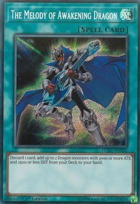 The Melody of Awakening Dragon - Legendary Collection Kaiba (LC06) #LCKC-EN028 - Secret Rare YuGiOh Trading Card