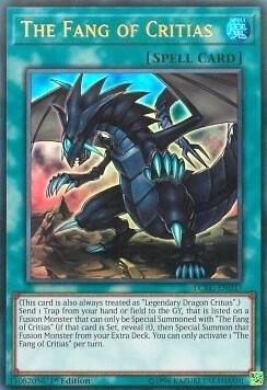 The Fang of Critias - Legendary Collection Kaiba YuGiOh trading card