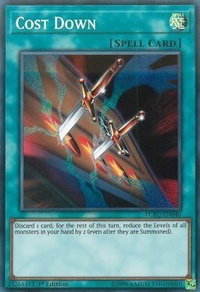 Cost Down - Legendary Collection Kaiba (LC06) #LCKC-EN040 - Secret Rare YuGiOh Trading Card