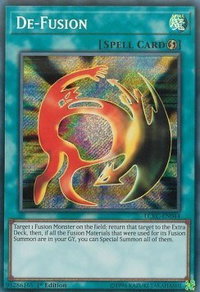 De-Fusion - Legendary Collection Kaiba (LC06) #LCKC-EN044 - Secret Rare YuGiOh Trading Card