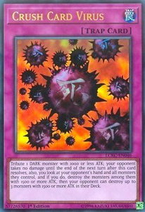 Crush Card Virus (Version 1) - Legendary Collection Kaiba (LC06) #LCKC-EN046 - Ultra Rare YuGiOh Trading Card