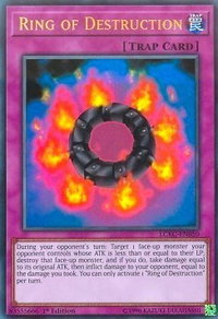 Ring of Destruction - Legendary Collection Kaiba (LC06) #LCKC-EN050 - Ultra Rare YuGiOh Trading Card